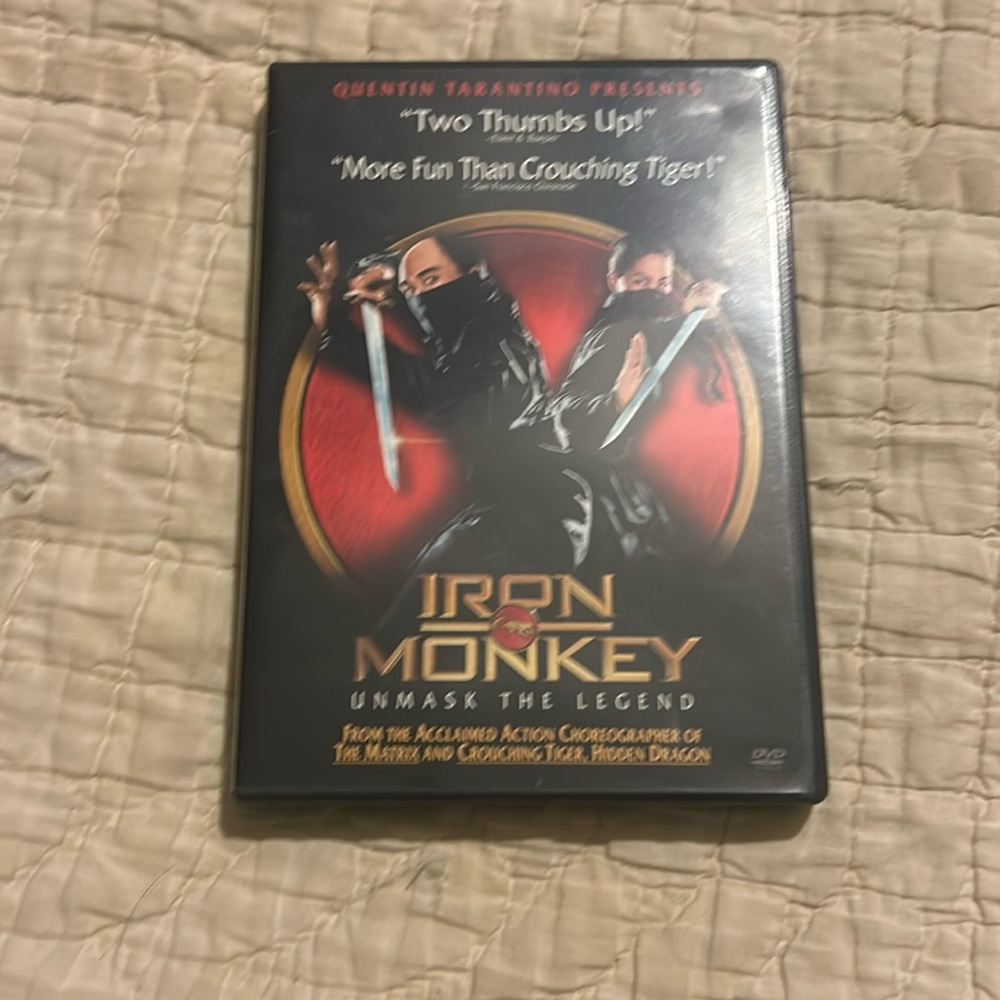 Iron Monkey Unmask the Legend DVD
